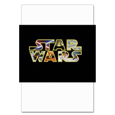 Notebooks A5 with print Star Wars Logo -