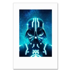Notebooks A5 with print Star Wars Darth Vader Neon -