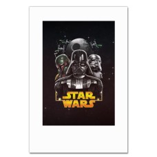 Notebooks A5 with print Star Wars Main Heroes Print -