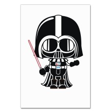 Notebooks A5 with print Star Wars Little Darth Vader -