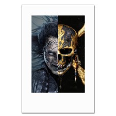 Notebooks A5 with print Pirates Of The Caribbean Captain Salazar Hero -