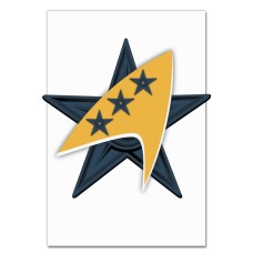 Блокнот А5 з принтом Стар Трек Знак -