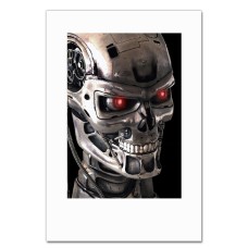 Notebooks A5 with print The Terminator Face -
