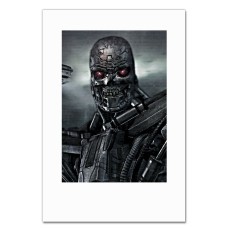 Notebooks A5 with print The Terminator Hero Robot -