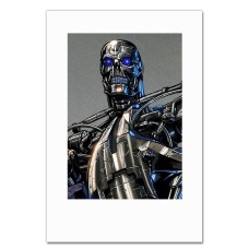 Notebooks A5 with print The Terminator Robot Print -