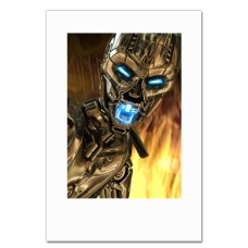 Notebooks A5 with print The Terminator Robot Hero Print -
