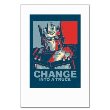 Notebooks A5 with print Transformers Change Into A Truck -