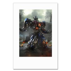 Notebooks A5 with print Transformers Hero Optimus Prime -