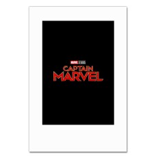 Notebooks A5 with print Marvel Logo Captain Marvel -