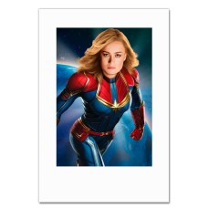 Notebooks A5 with print Marvel Hero Captain Marvel -