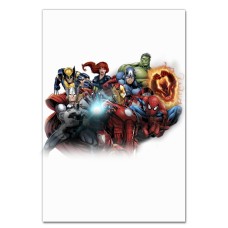 Блокнот А5 с принтом Марвел Главные Персонажи -