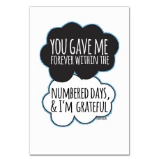 Notebooks A5 with print Виноваты Звёзды Quote 2 -