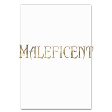 Notebooks A5 with print Maleficent Gold Logo -