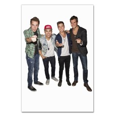 Notebooks A5 with print Big Time Rush All Main Heroes -