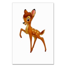 Notebooks A5 with print Bambi Deer -