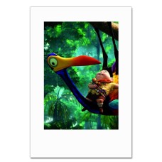 Notebooks A5 with print Up Beautiful Bird -