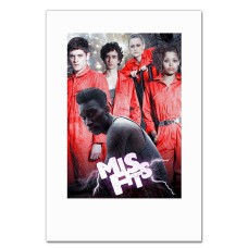 Notebooks A5 with print Misfits Main Heroes -