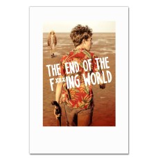 Notebooks A5 with print The End Of The F *** Ing World Print -