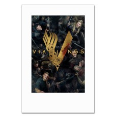Notebooks A5 with print Vikings Main Theme -