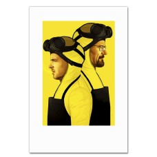 Notebooks A5 with print Breaking Bad Print Main Heroes -