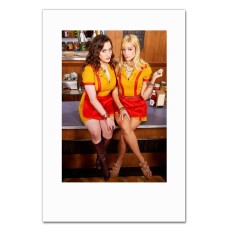Notebooks A5 with print 2 Broke Girls Heroes -