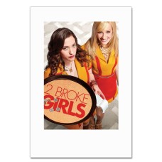 Notebooks A5 with print 2 Broke Girls Theme -