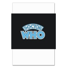 Notebooks A5 with print Doctor Who Logo -