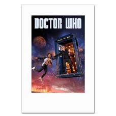 Notebooks A5 with print Doctor Who Theme -