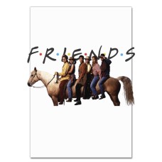Notebooks A5 with print Friends Main Heroes Print -