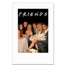 Notebooks A5 with print Friends Theme Print -