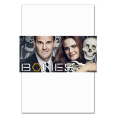 Notebooks A5 with print Bones Theme -