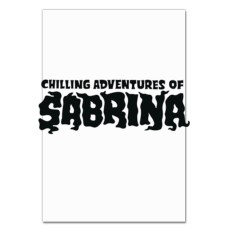 Notebooks A5 with print Chilling Adventures Of Sabrina Logo -