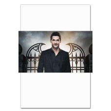 Notebooks A5 with print Lucifer Character -