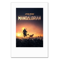 Notebooks A5 with print The Mandalorian Print -