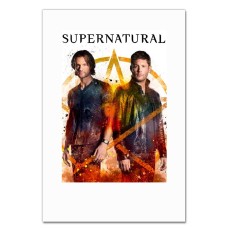 Notebooks A5 with print Supernatural Winchester Brothers -