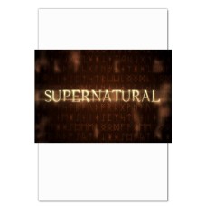 Notebooks A5 with print Supernatural Logo -