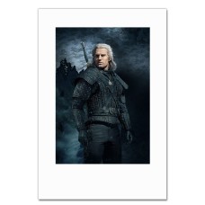 Notebooks A5 with print The Witcher Geralt 2 -