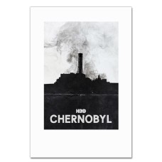 Блокнот А5 з принтом Чорнобиль Темний Принт -