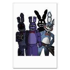 Notebooks A5 with print Five Nights At Freddy's Toys -