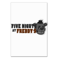 Notebooks A5 with print Five Nights At Freddy's Hero Logo -
