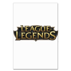 Блокнот А5 з принтом Ліга Легенд Логотип -