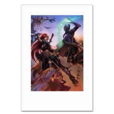 Блокнот А5 з принтом Ліга Легенд Герої Принт -