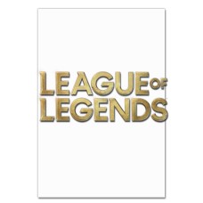 Блокнот А5 з принтом Ліга Легенд Логотип Принт -