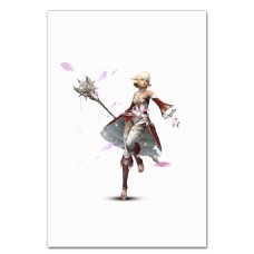 Блокнот А5 з принтом Лінейдж Ельф Дівчина -