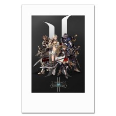 Блокнот А5 з принтом Лінейдж Герої Принт -