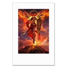 Notebooks A5 with print Magic: The Gathering Fire Girl -