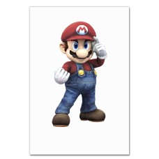Notebooks A5 with print Mario Main Hero -