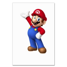 Notebooks A5 with print Mario Happy Hero -