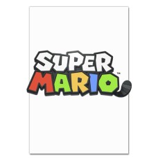 Notebooks A5 with print Mario Logo -
