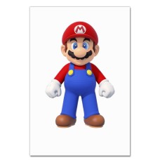 Notebooks A5 with print Mario Main Hero Theme -